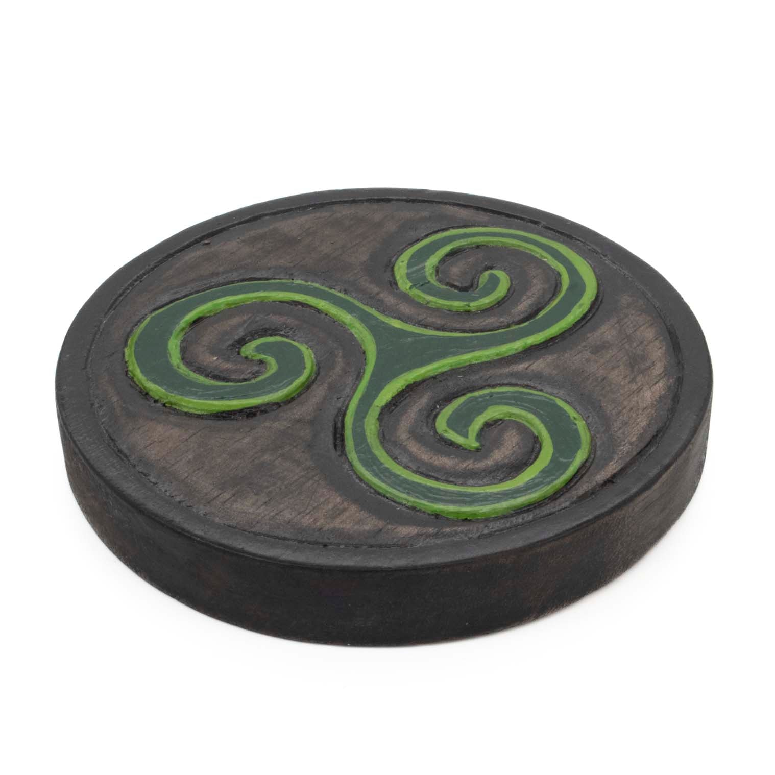 Plaque en bois Triskel, mini