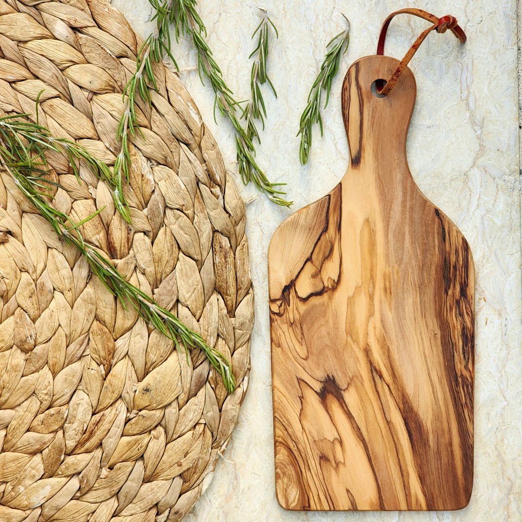 Olive Wood Cutting Board | Hand Crafted
