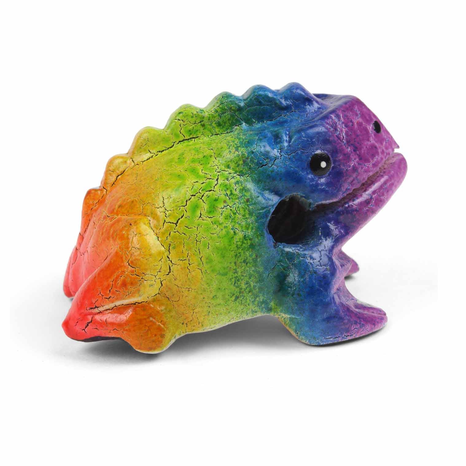 Guiro Grenouille Arc-en-Ciel Miniature