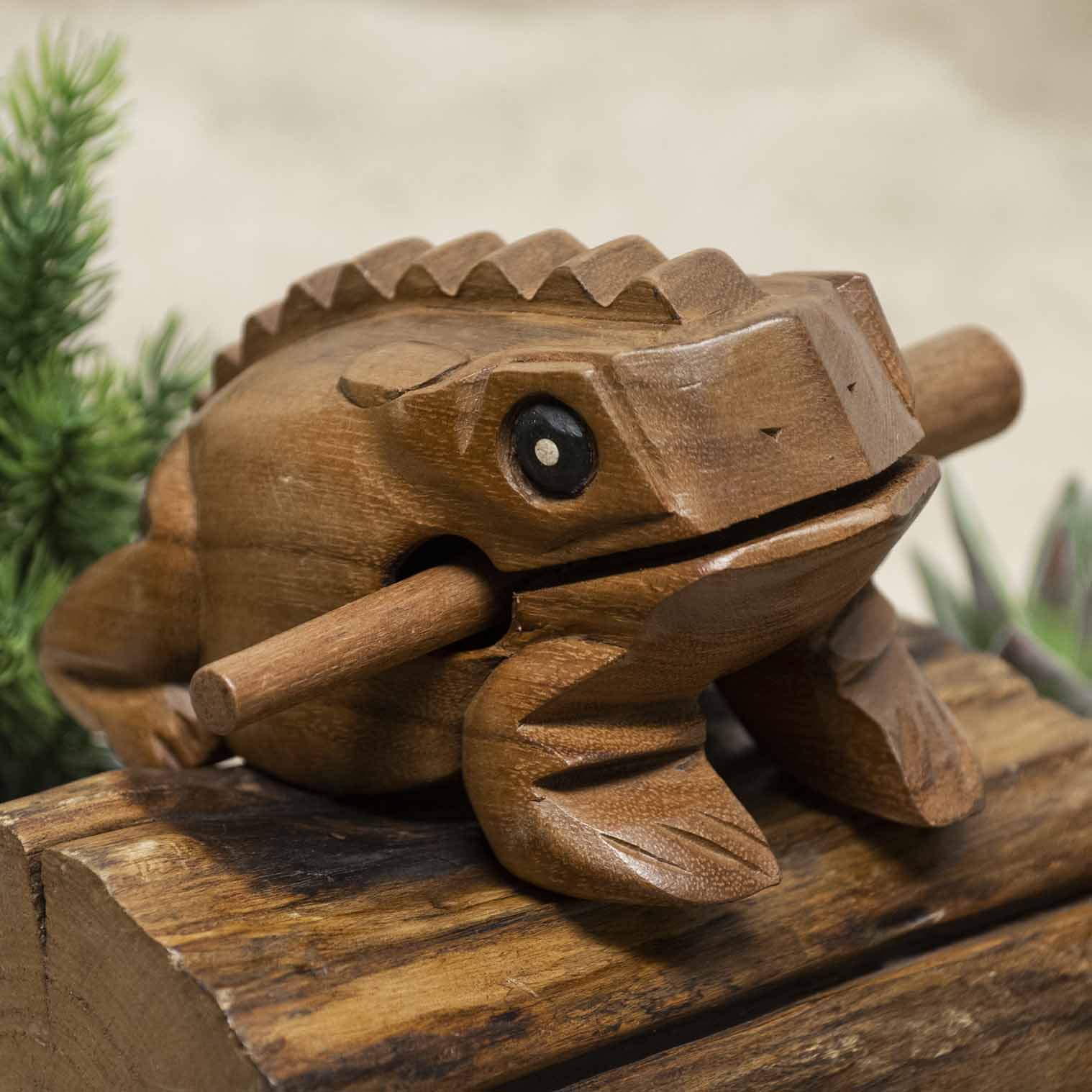 Guiro Grenouille Coassante Moyenne