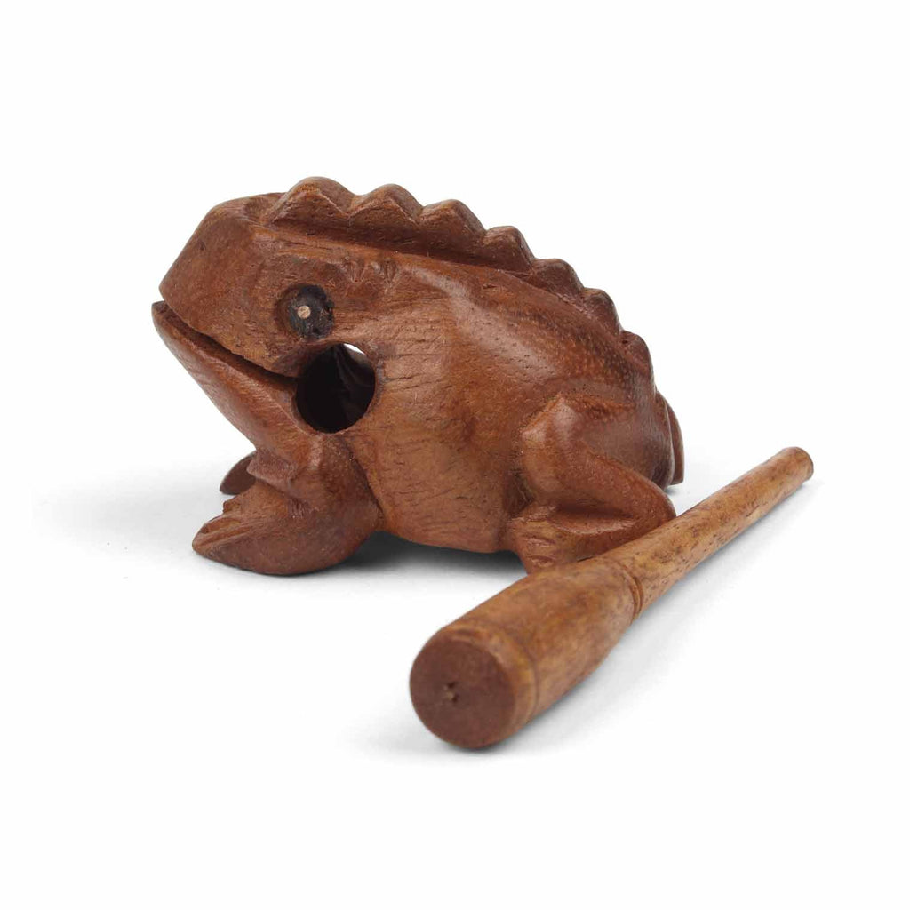 Guiro grenouille coassante miniature