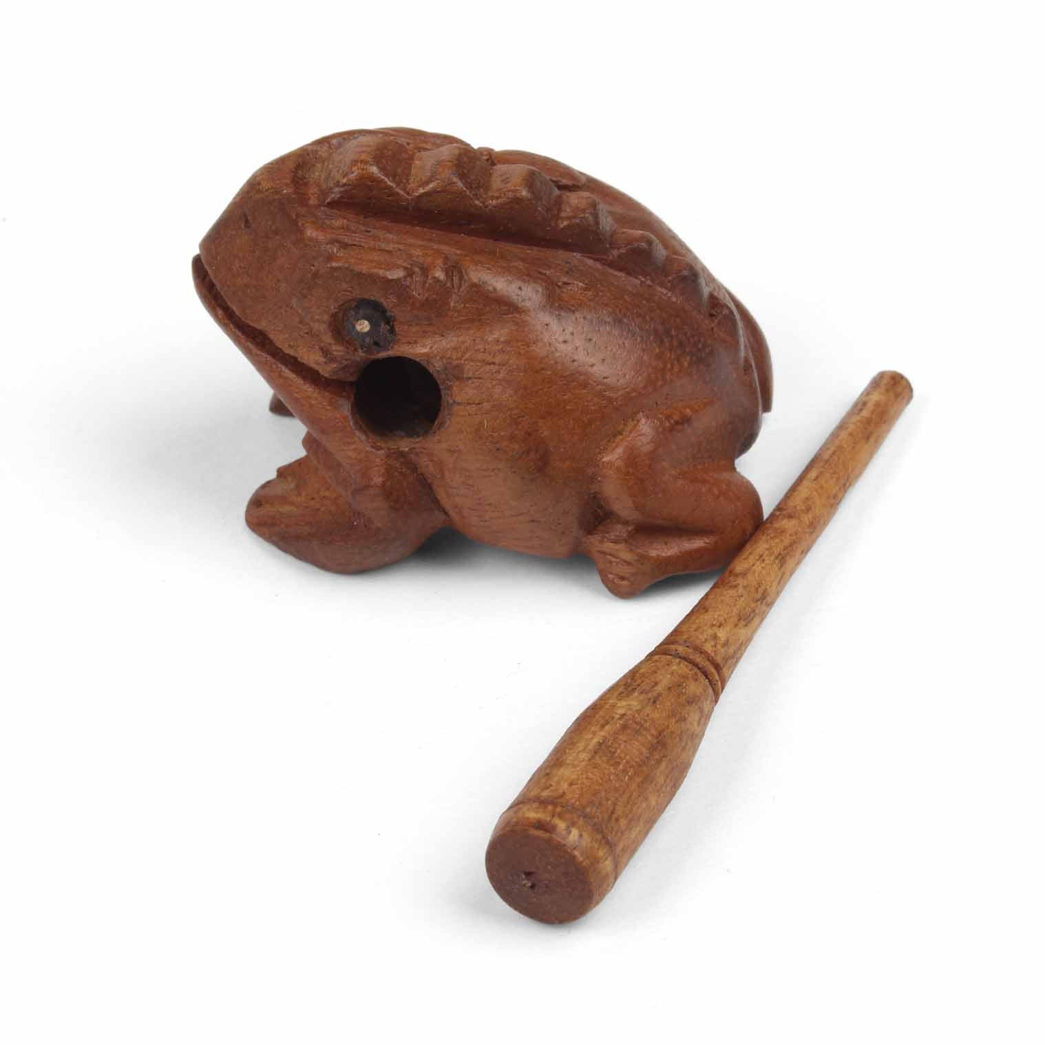 Guiro grenouille coassante miniature