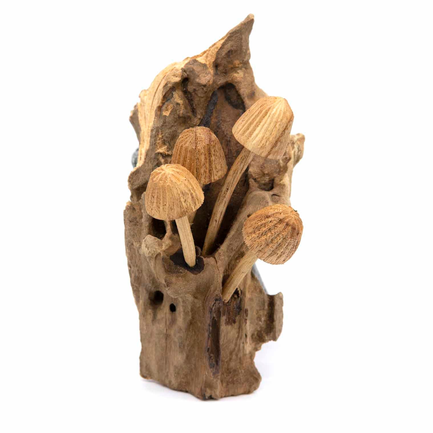Décoration Murale Champignon Sculpté, Petite