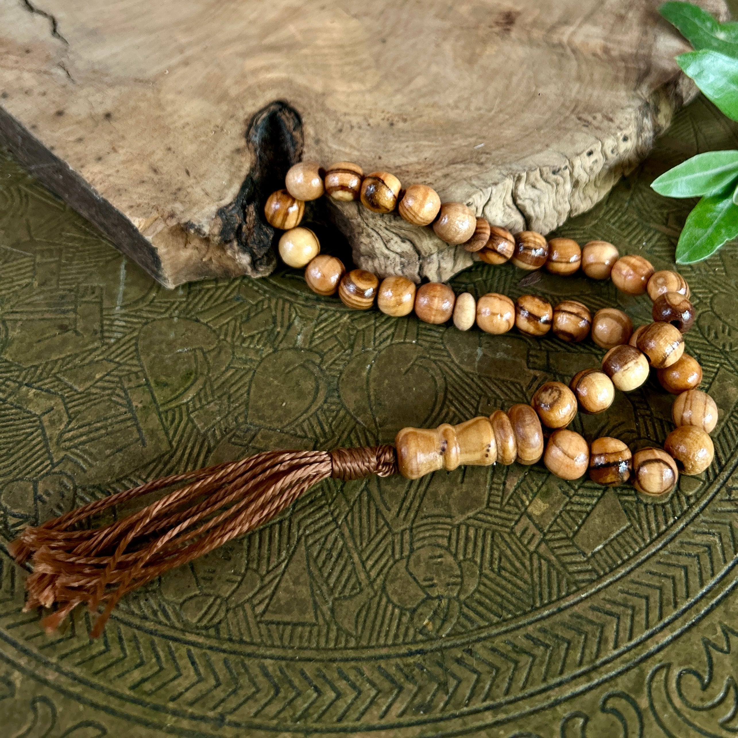 Olive Wood Prayer Beads | Hand Carved by Skilled Artisans