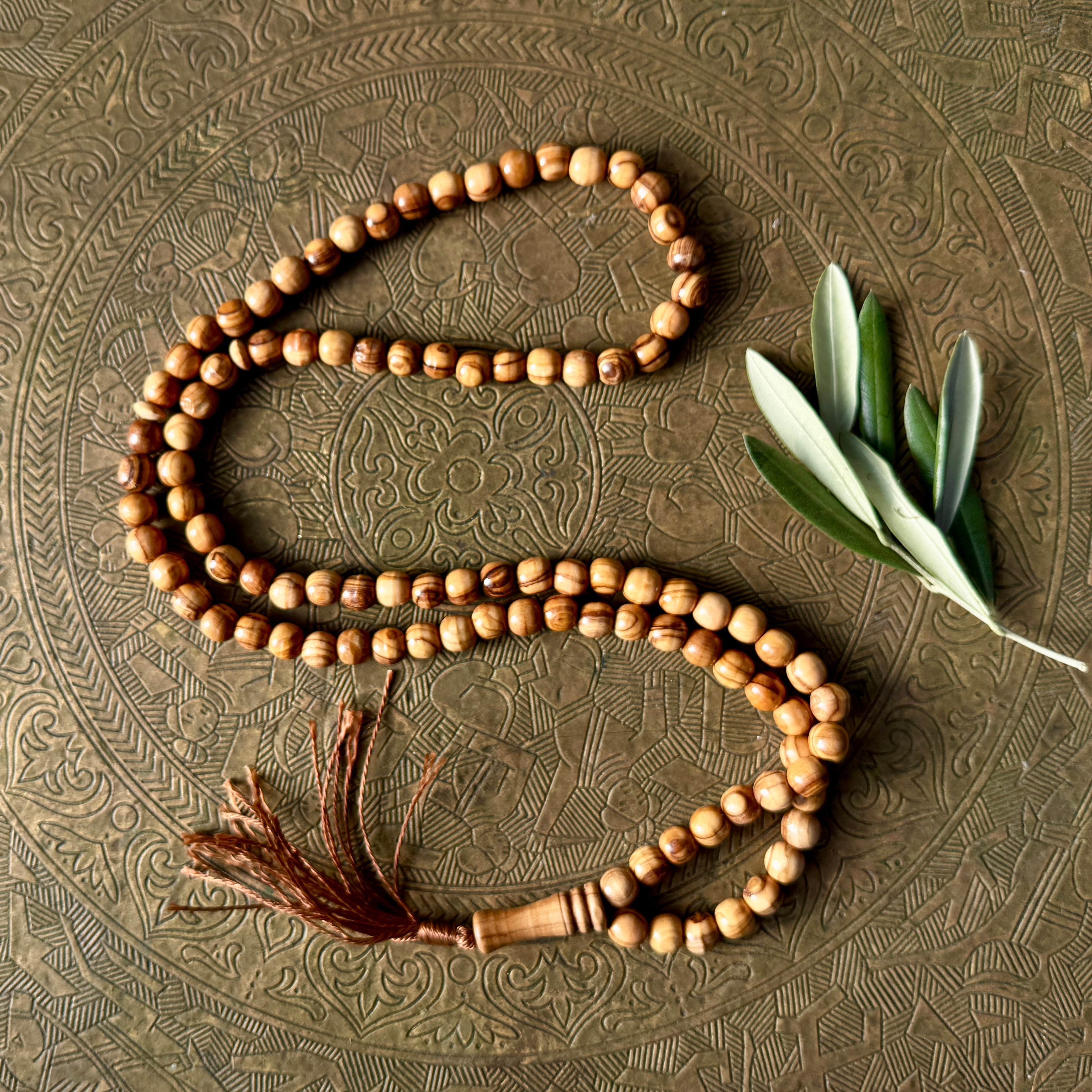 Olive Wood Prayer Beads | Hand Carved by Skilled Artisans