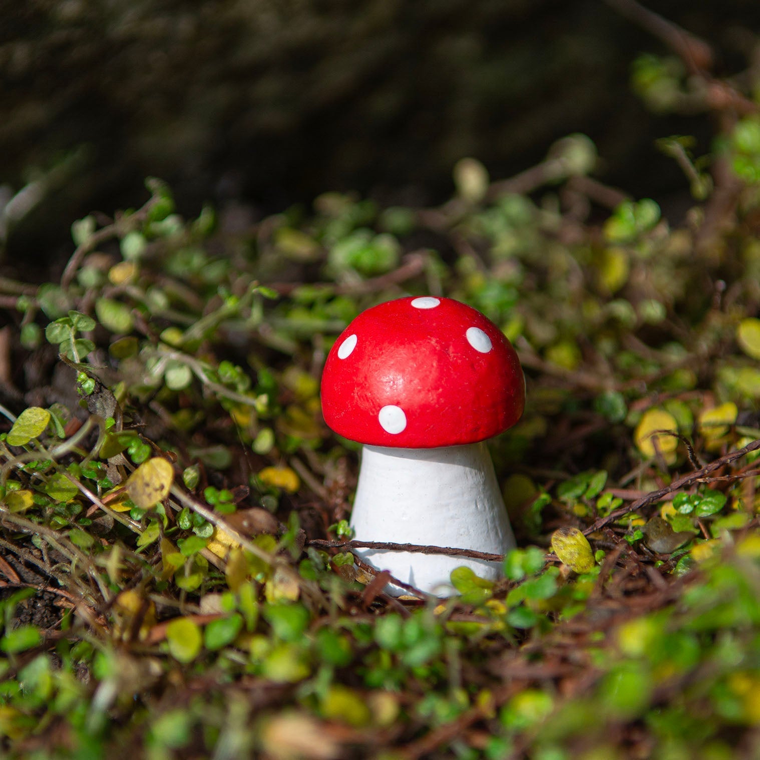 Mini-Amanite tue-mouches sculptée