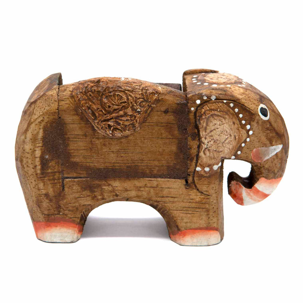 Petit calendrier perpétuel éléphant sculpté