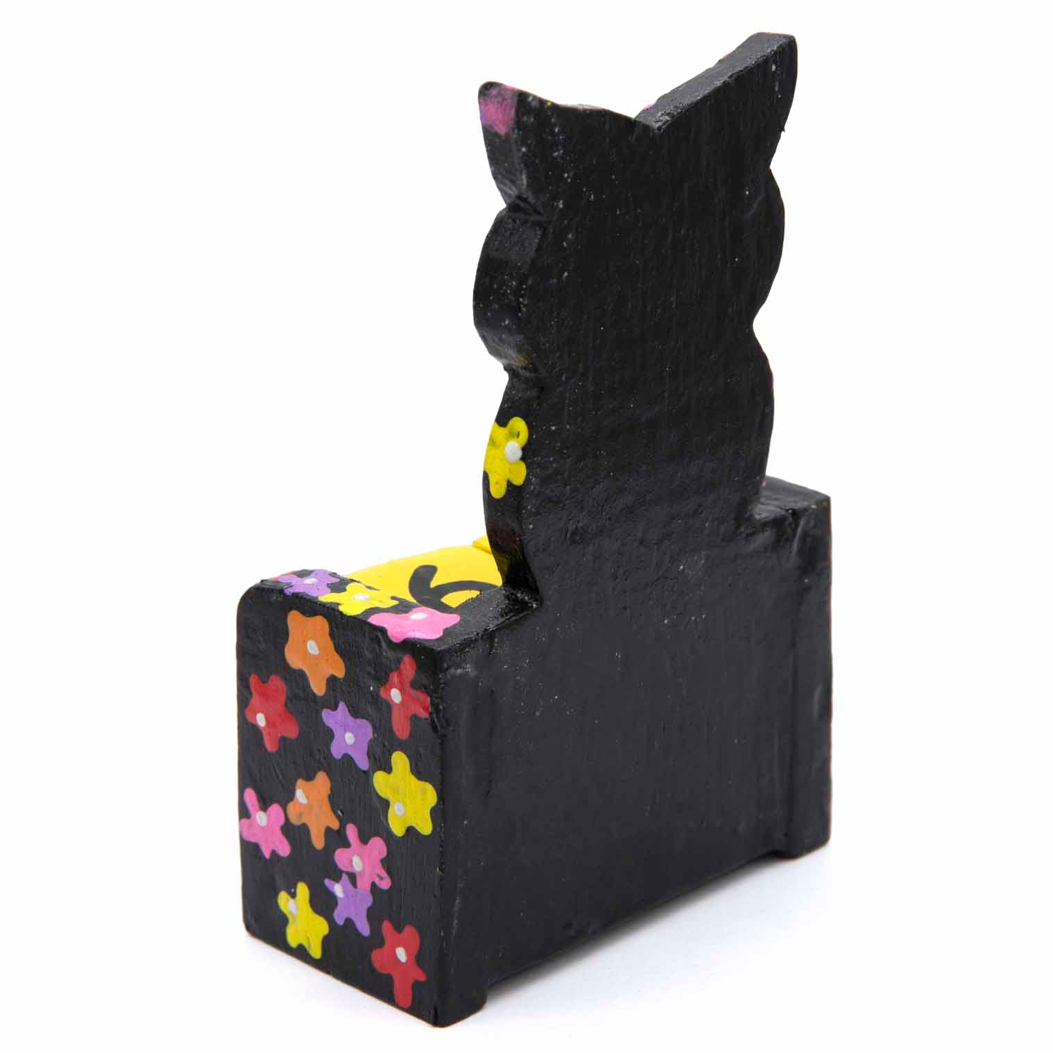 Calendrier perpétuel hibou peint