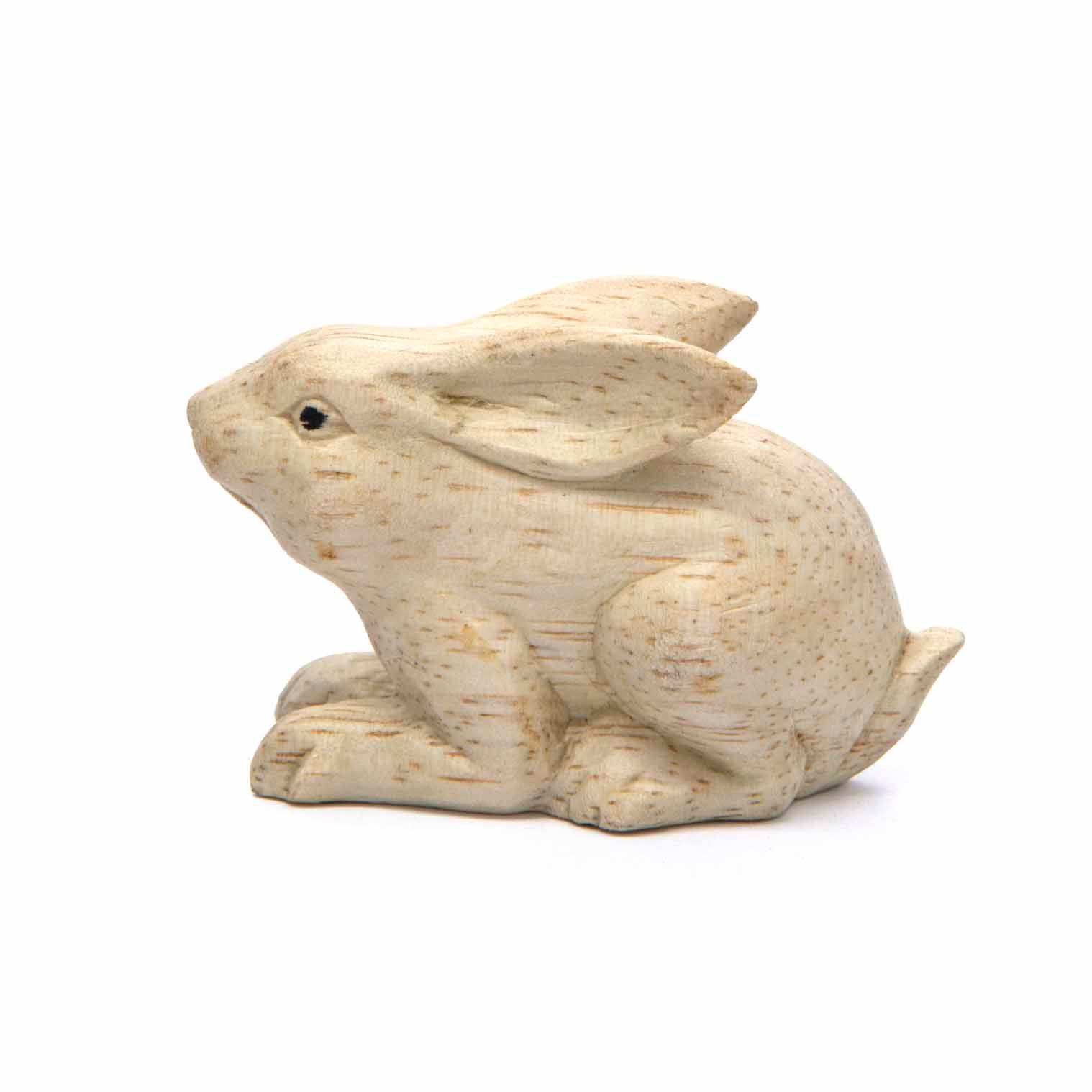 Miniature de lapin sculpté