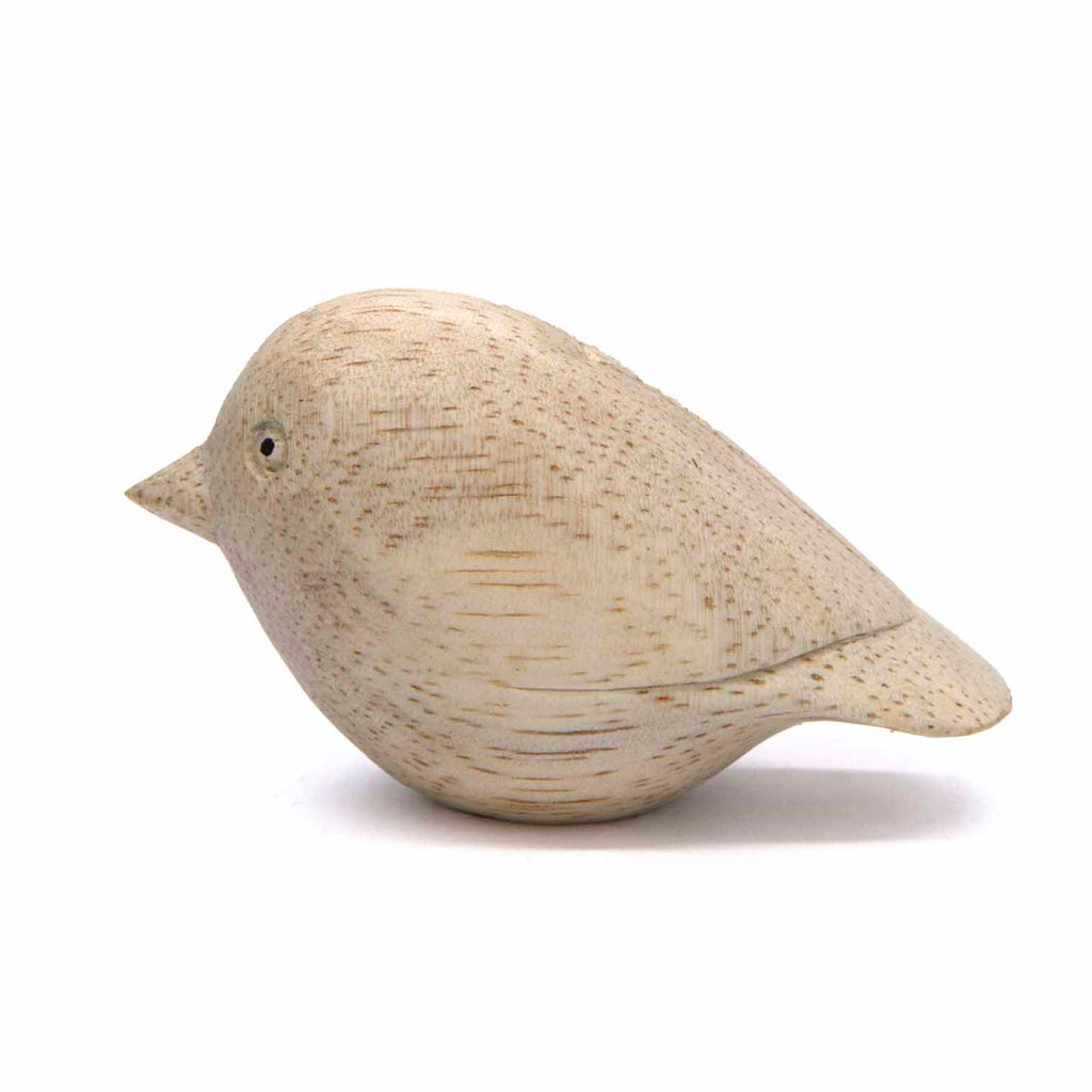 Miniature d'oiseau sculptée