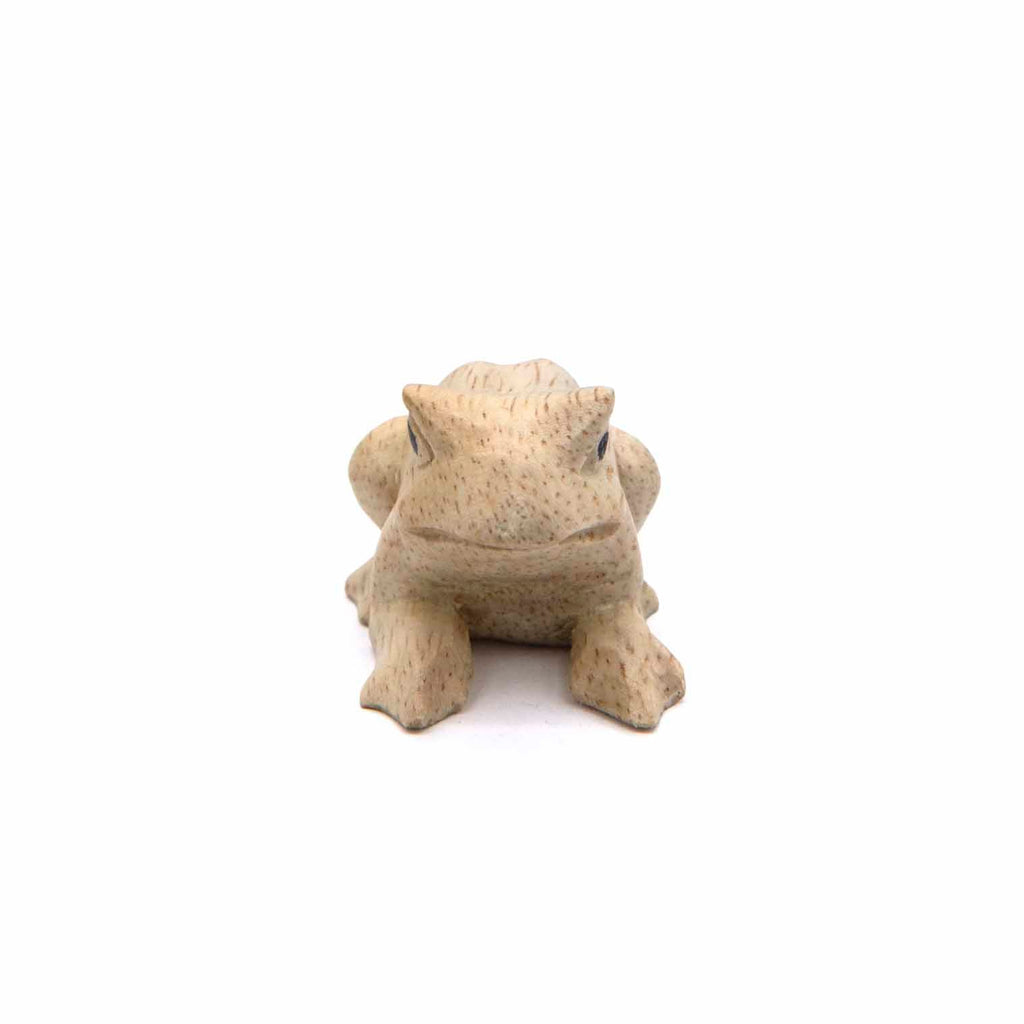 Mini sculpture de grenouille