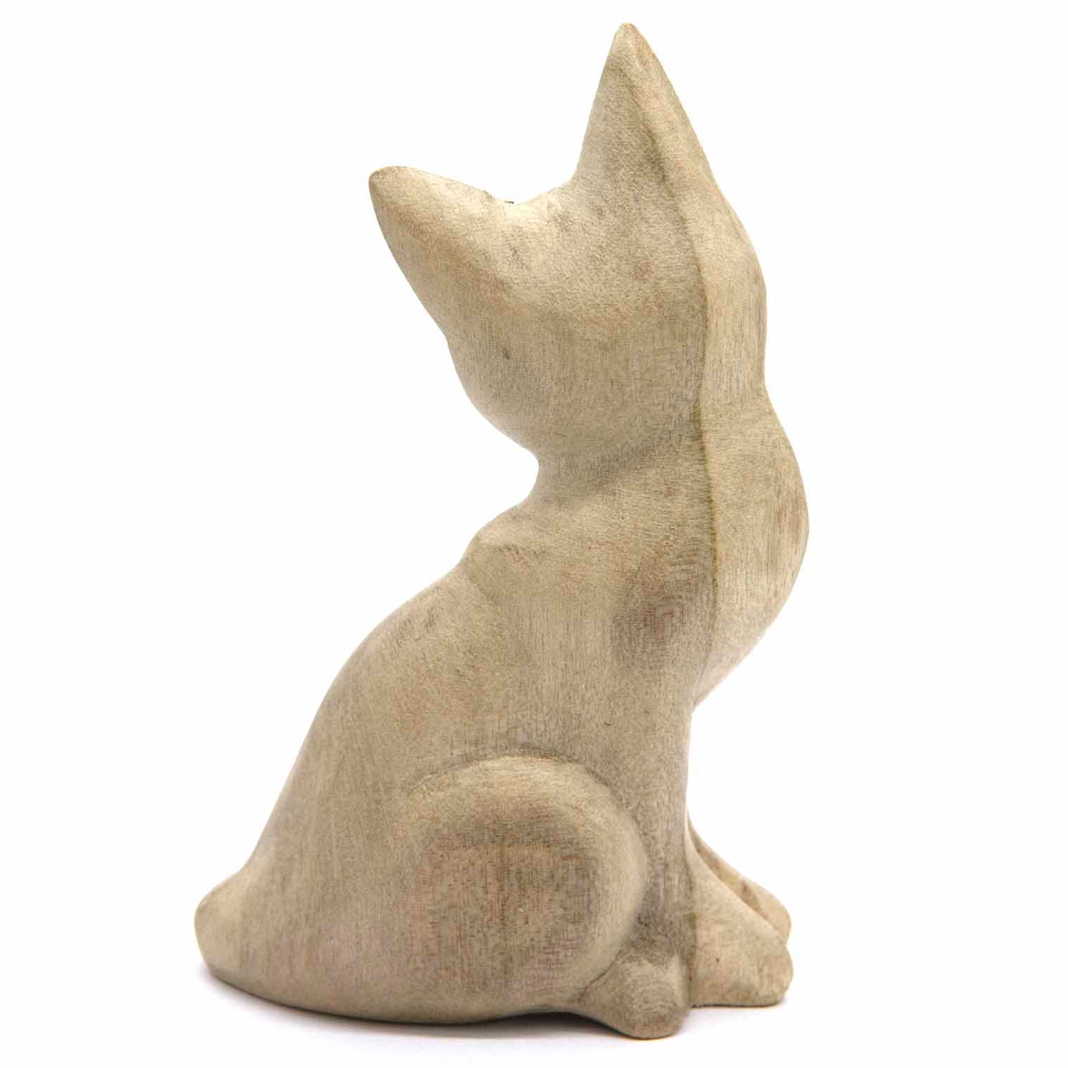 Sculpture de chat assis