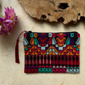 Embroidered Accessory & Makeup Pouch | Handcrafted | Large