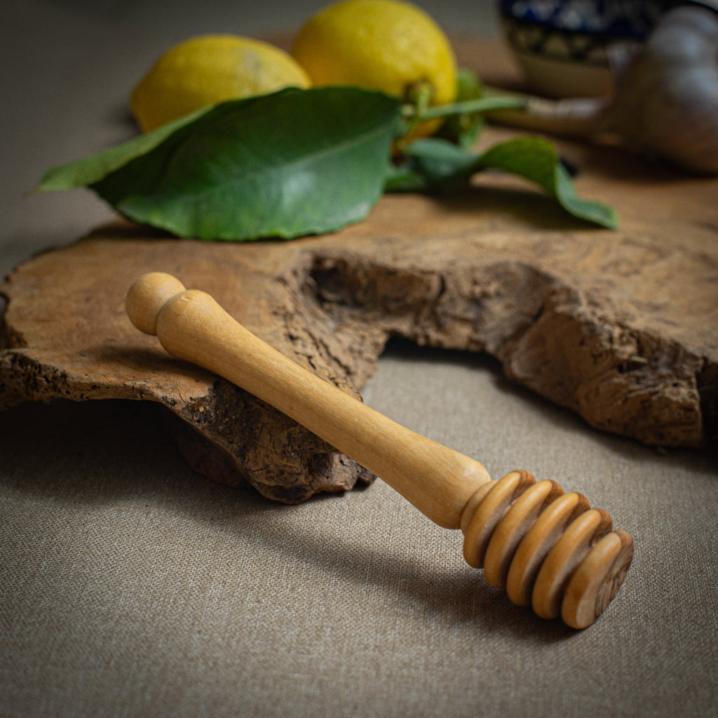 Olive Wood Honey Dipper | Hand Crafted
