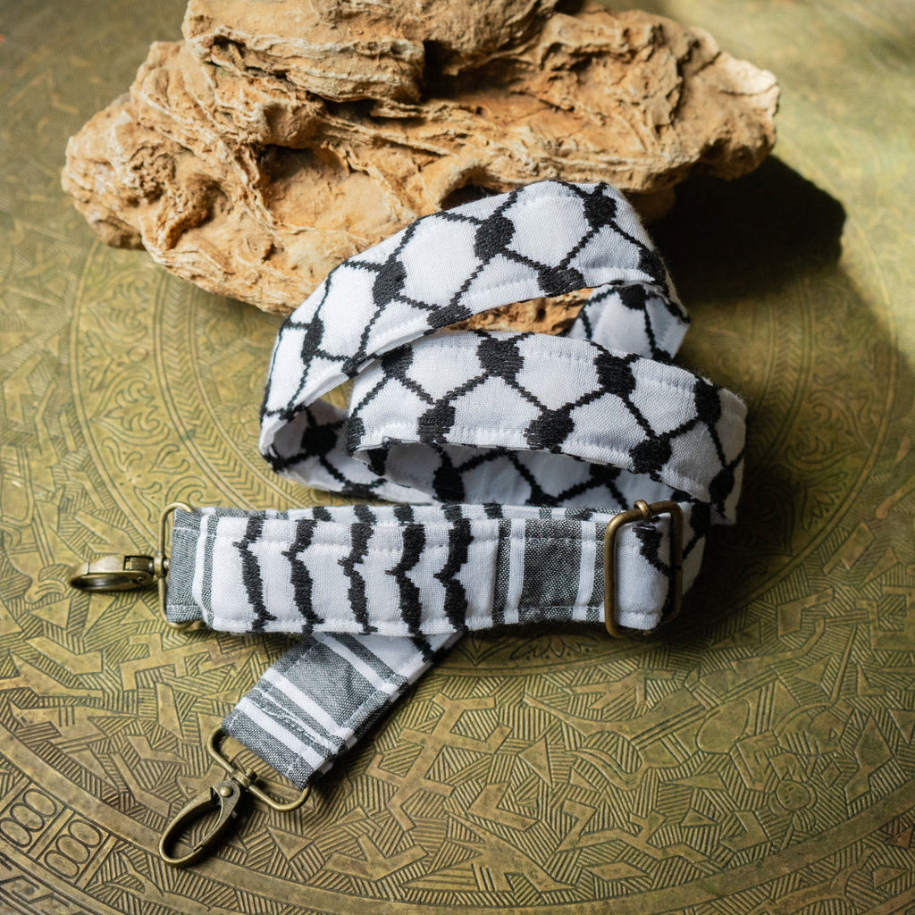 Interchangeable Bag Strap in Traditional Keffiyeh Fabric | Handmade