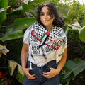 Keffiyeh with Traditional Embroidery | Handcrafted by Women Artisans