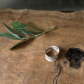 Sterling Silver Olive Leaf Ring | Double Wrapped Leaves