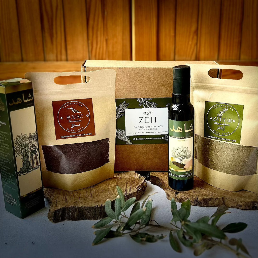 Kitchen Bundle | Extra Virgin Olive Oil & Zaatar Gift Box