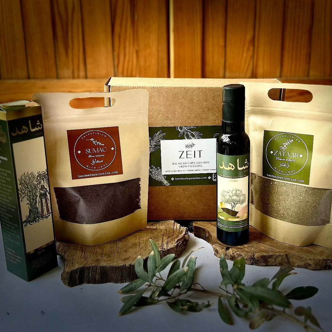 Kitchen Bundle | Extra Virgin Olive Oil & Zaatar Gift Box