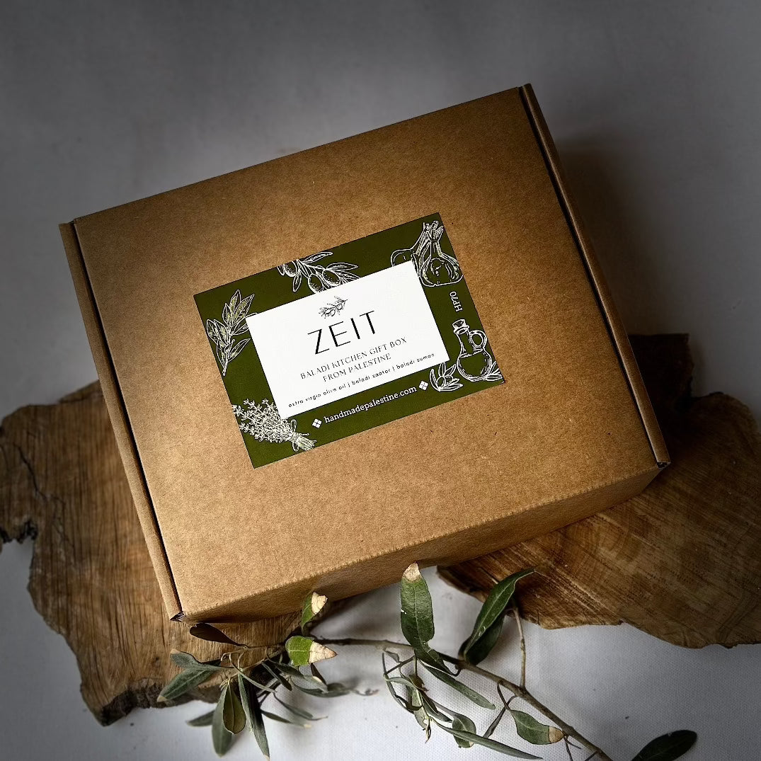 Kitchen Bundle | Extra Virgin Olive Oil & Zaatar Gift Box
