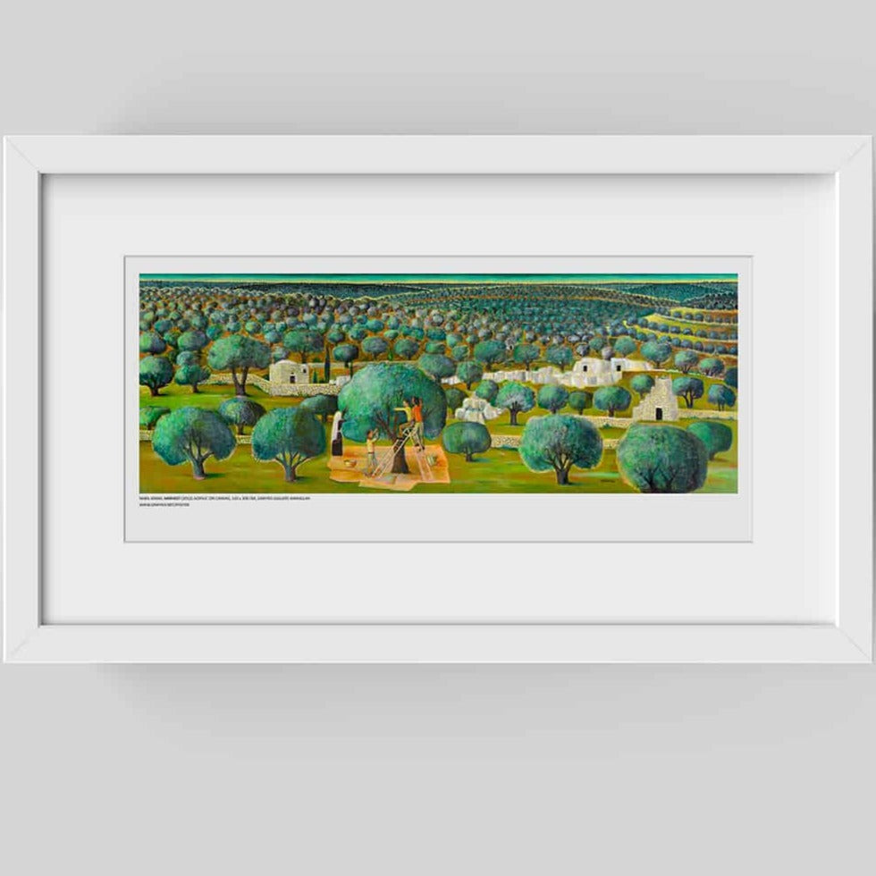 Art Poster - Harvest by Nabil Anani