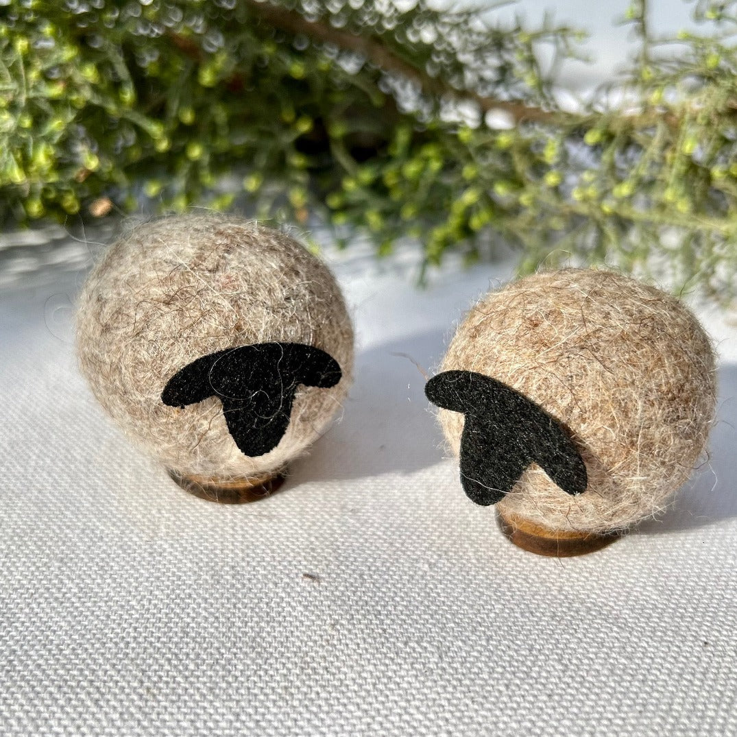 Decorative Sheep Handmade Wool Felt