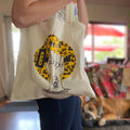 Tote Bag with Key of Return Design | Handmade