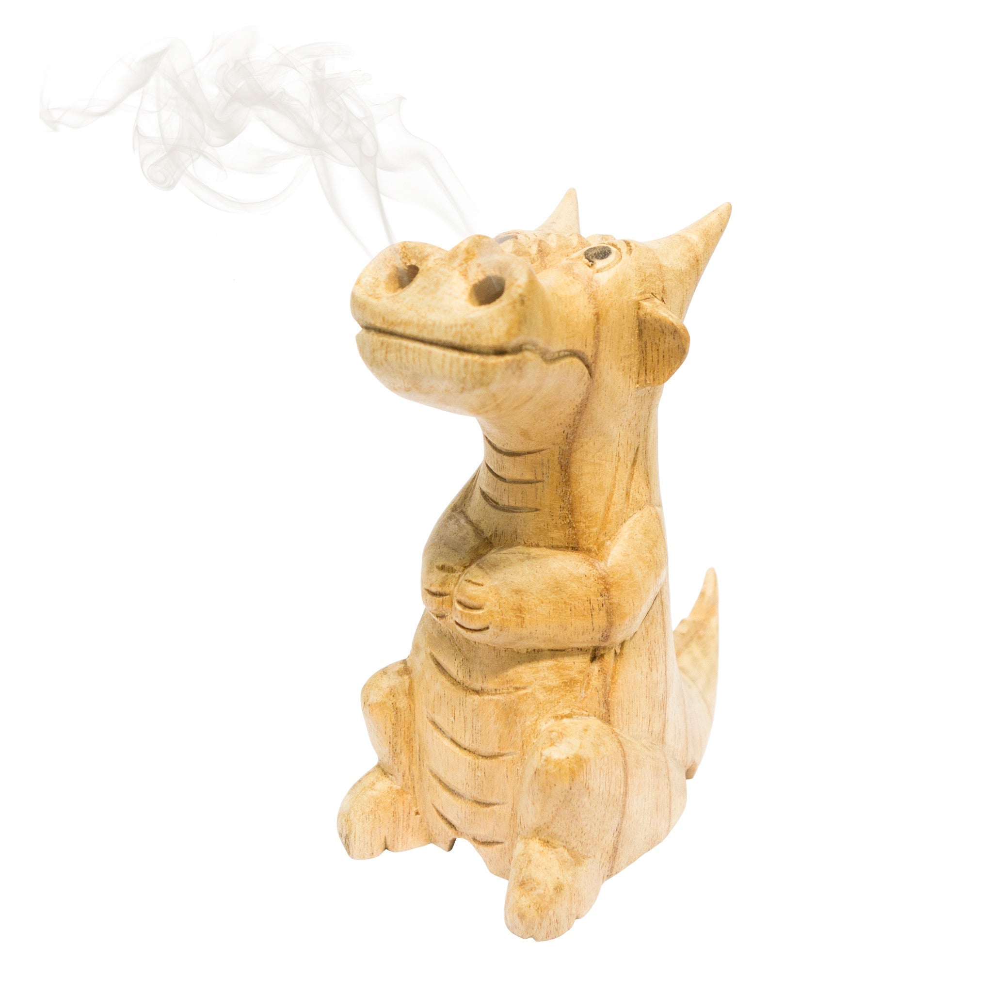 Grand brûleur d'encens dragon fumeur