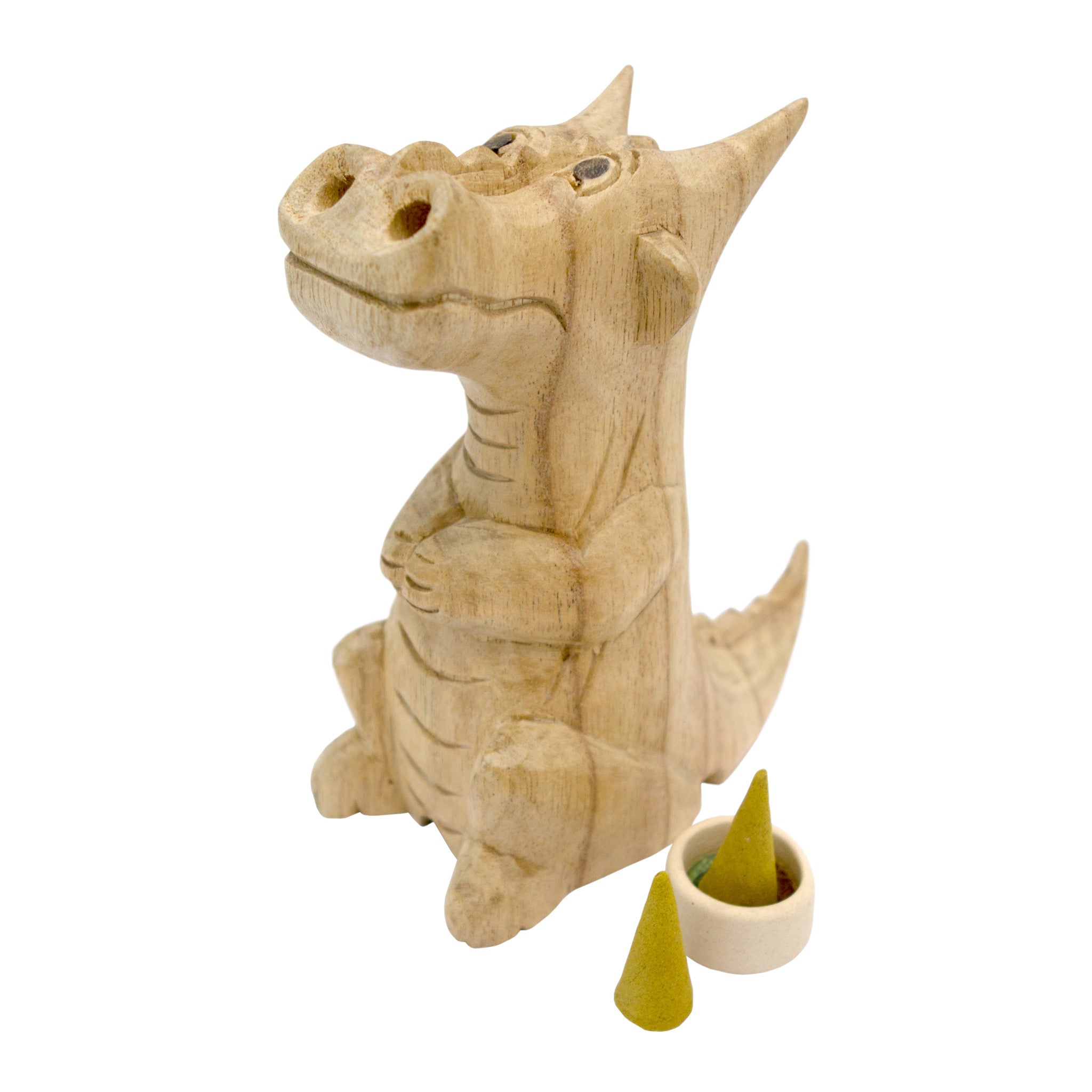 Grand brûleur d'encens dragon fumeur