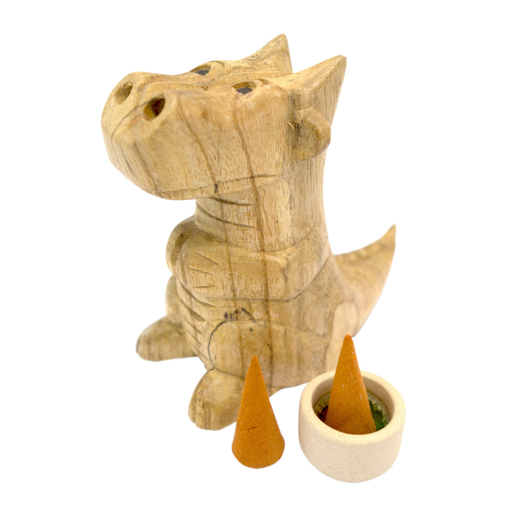 Petit brûleur d'encens Dragon Fumeur