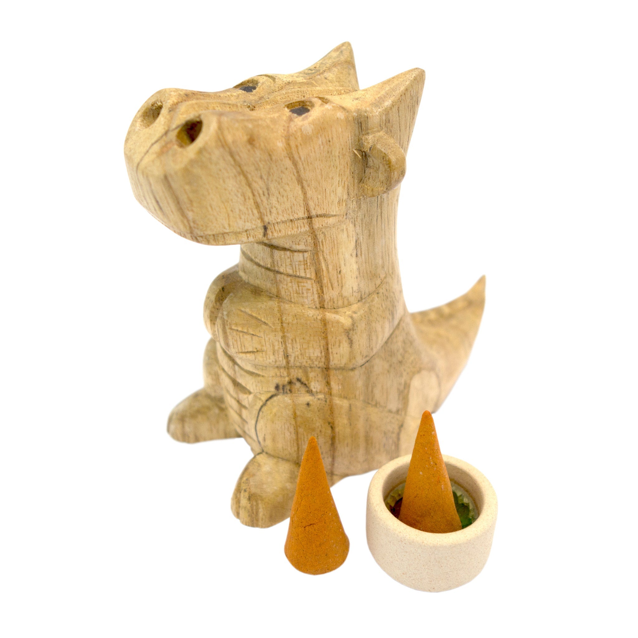 Petit brûleur d'encens Dragon Fumeur